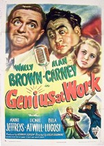 Genius At Work (1946) afişi