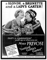 Getting Gertie's Garter(!) (1927) afişi