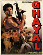 Ghayal (1990) afişi