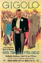 Gigolo (1926) afişi