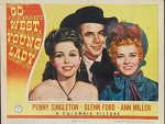 Go West, Young Lady (1941) afişi