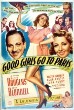 Good Girls Go To Paris (1939) afişi