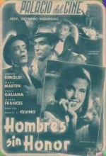 Hombres Sin Honor (1945) afişi