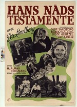Hans Nåds Testamente (1940) afişi