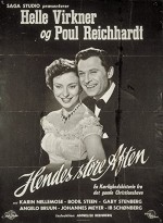 Hendes Store Aften (1954) afişi