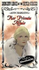 Her Private Affair (1929) afişi