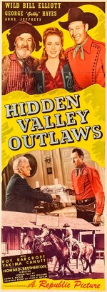 Hidden Valley Outlaws (1944) afişi