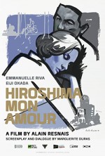 Hiroşima Sevgilim (1959) afişi
