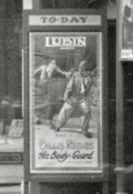 His Body Guard (1915) afişi