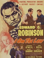 I Am The Law (1938) afişi
