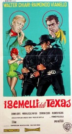 ı Gemelli Del Texas (1964) afişi
