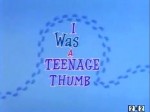 ı Was A Teenage Thumb (1963) afişi