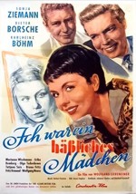 ıch War Ein Häßliches Mädchen (1955) afişi