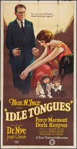 Idle Tongues (1924) afişi