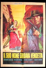 Il Suo Nome Gridava Vendetta (1968) afişi