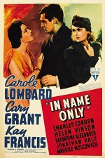 ın Name Only (1939) afişi