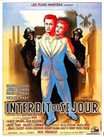 Interdit de séjour (1955) afişi