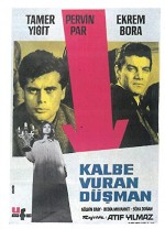 Kalbe Vuran Düşman (1964) afişi