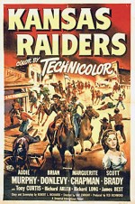 Kansas Raiders (1950) afişi