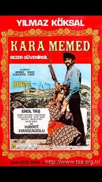 Kara Memed (1971) afişi