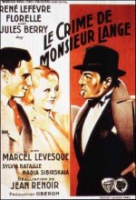 Le Crime De Monsieur Lange (1936) afişi