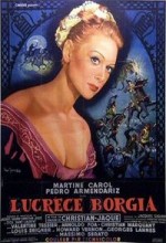 Lucrèce Borgia (1953) afişi