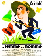 La femme en homme (1932) afişi