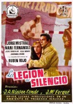 La Legión Del Silencio (1956) afişi