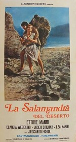 La Salamandra Del Deserto (1970) afişi
