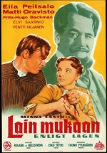 Lain Mukaan (1956) afişi