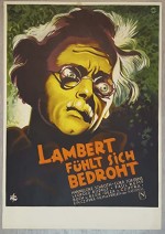 Lambert Fühlt Sich Bedroht (1949) afişi