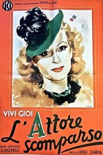 L'attore Scomparso (1941) afişi