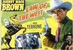 Law Of The West (1949) afişi