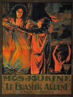 Le Brasier Ardent (1923) afişi