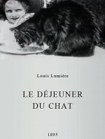 Le déjeuner du chat (1895) afişi