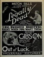 Legally Dead (1923) afişi
