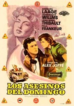 Les Assassins Du Dimanche (1956) afişi