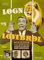 Løgn Og Løvebrøl (1961) afişi