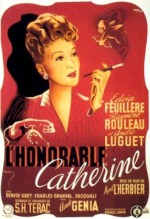 L'honorable Catherine (1943) afişi