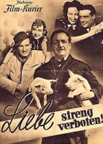 Liebe Streng Verboten (1939) afişi