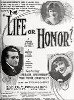 Life or Honor? (1918) afişi