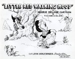 Little Red Walking Hood (1937) afişi