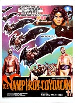 Los Vampiros De Coyoacán (1974) afişi