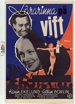 Lärarinna På Vift (1941) afişi