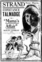 Mama's Affair (1921) afişi