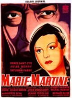 Marie-Martine (1943) afişi