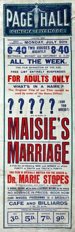 Married Love (1923) afişi