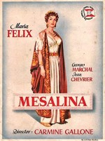 Messalina (1951) afişi