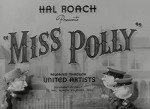 Miss Polly (1941) afişi