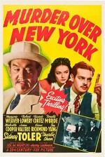 Murder Over New York (1940) afişi